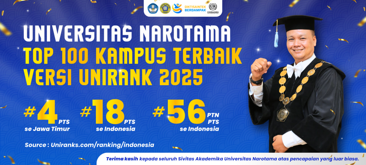 Universitas Narotama dan pencapaian akademik